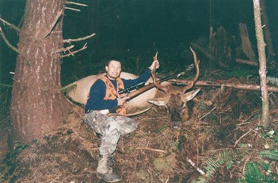 Nailed this beast in '03, opening day in the Olympic Peninsula, using a Winchester.300 WM