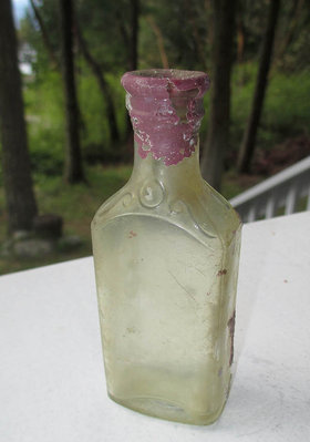 Medicine bottle.