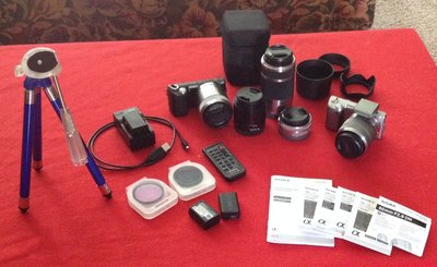 Sony Cameras and goodies