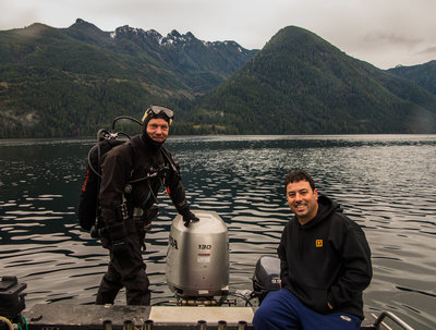 H20doctor himself and our host, captain and dive buddy Gabe!