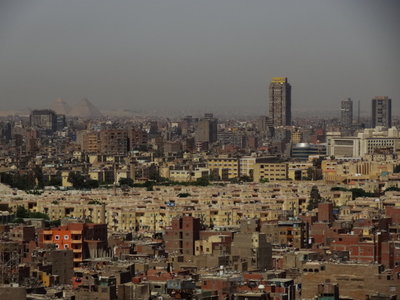 The city of cairo from the citadel