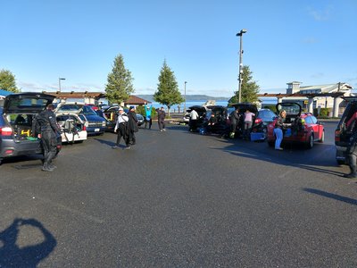 We filled up the lot