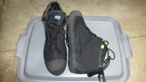 DUI rock boots, like new condition.  120 new. Asking $50.