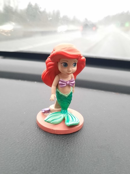 My new car decoration Ariel a gift from Poseidon