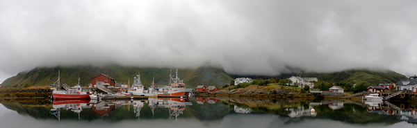 Ballstad harbor, Lofoten Islands