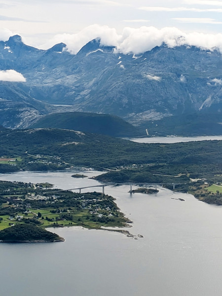 Saltstraumen from the air