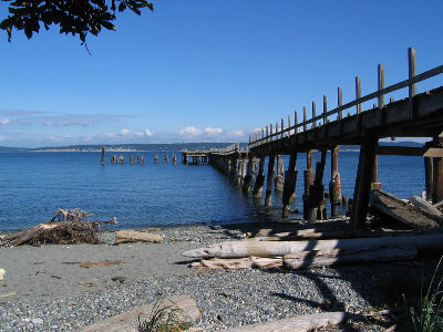 Pier at Fort Flagler... Which has been removed. :(