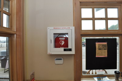The AED, finally installed!!