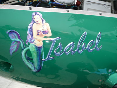 The plane now named &quot;Isabel&quot;